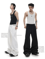 Metal Detail Ribbed U - Neck Tank Top - COPPING THREADS - ArguE CulturE