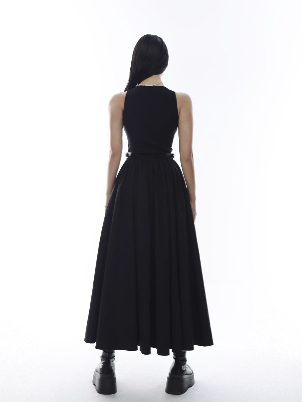 Metal Hollow Out Sleeveless Dress - COPPING THREADS - CT Select