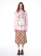 Midi Checkered Skirt - COPPING THREADS - 11SH