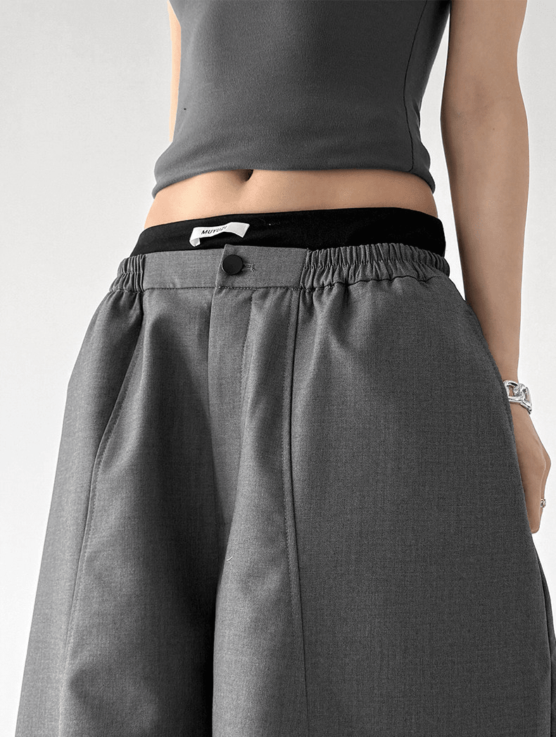 Minimal Commuter Wide - Leg Straight Pants – CT7021 - COPPING THREADS - CT Select