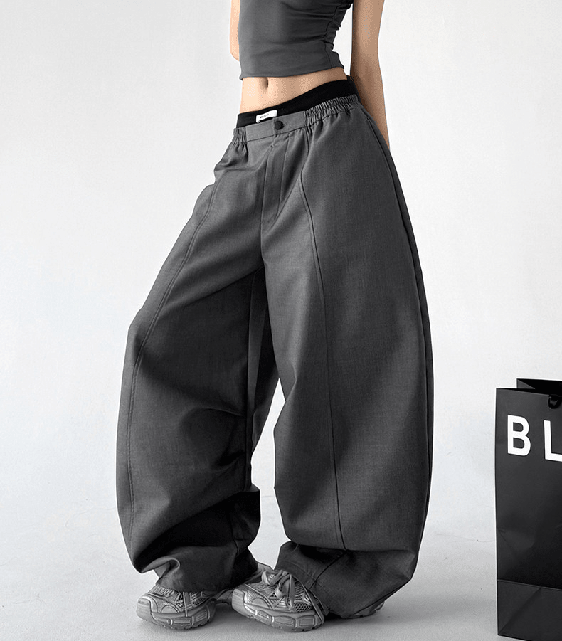 Minimal Commuter Wide - Leg Straight Pants – CT7021 - COPPING THREADS - CT Select