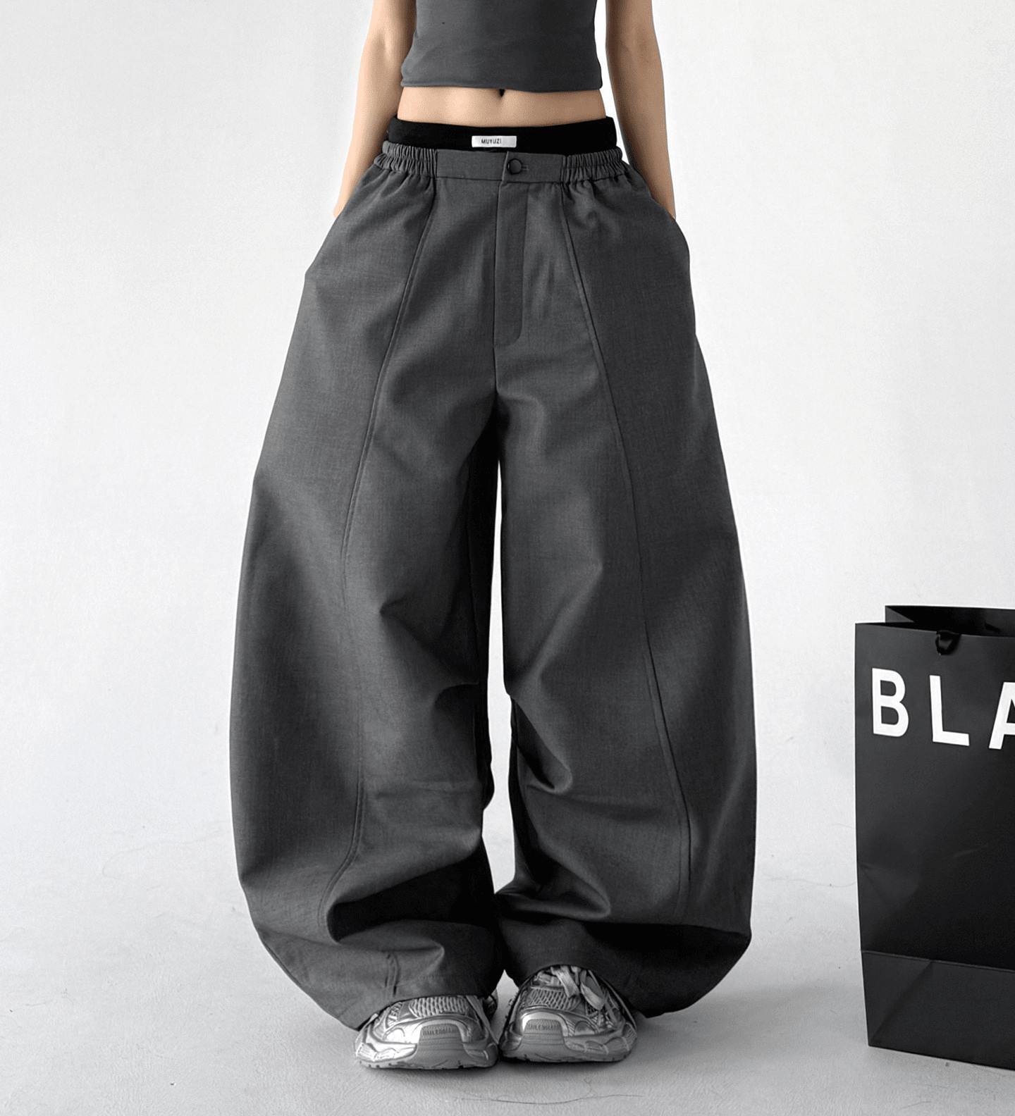 Minimal Commuter Wide - Leg Straight Pants – CT7021 - COPPING THREADS - CT Select Main image