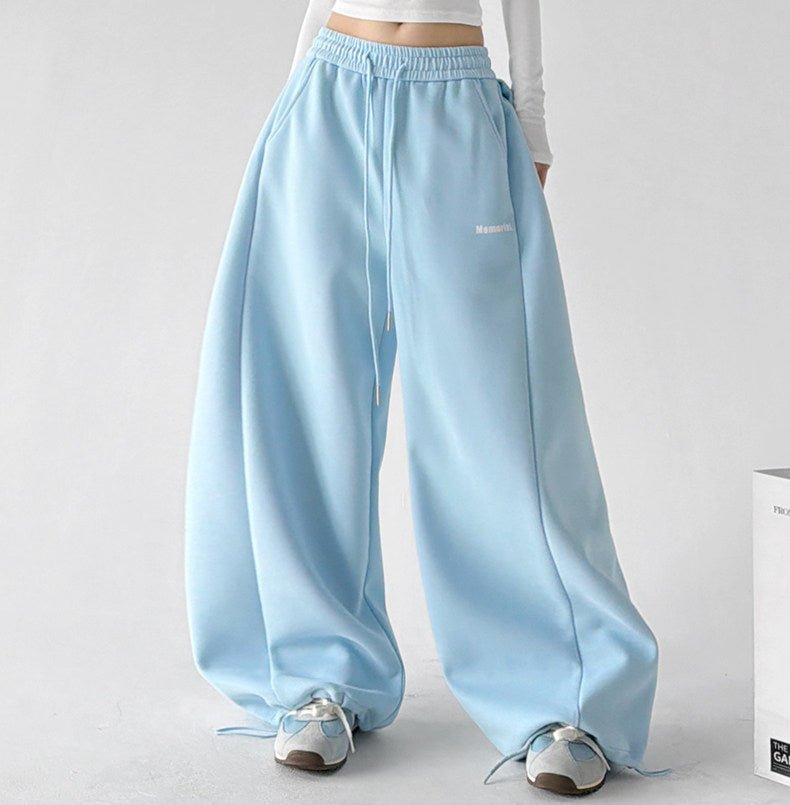 Minimal-Logo Curved-Leg Sweatpants - CT2695 - COPPING THREADS - CT ORIGINALS