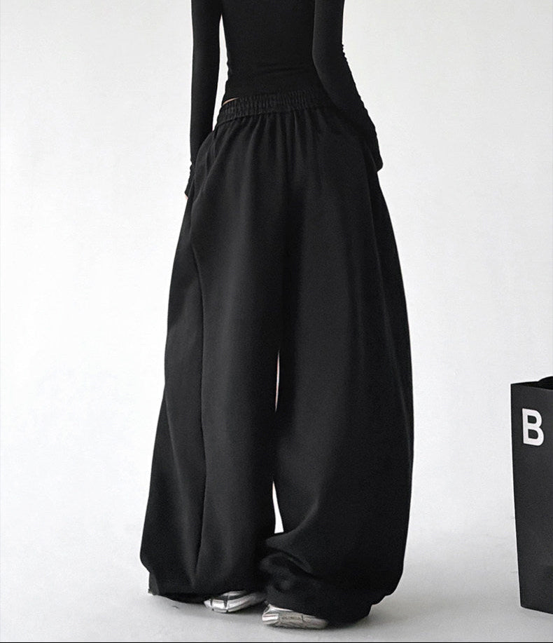 Minimal-Logo Curved-Leg Sweatpants - CT2695 - COPPING THREADS - CT ORIGINALS
