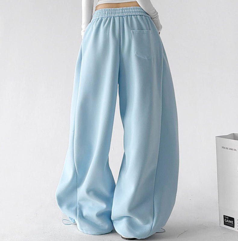 Minimal-Logo Curved-Leg Sweatpants - CT2695 - COPPING THREADS - CT ORIGINALS
