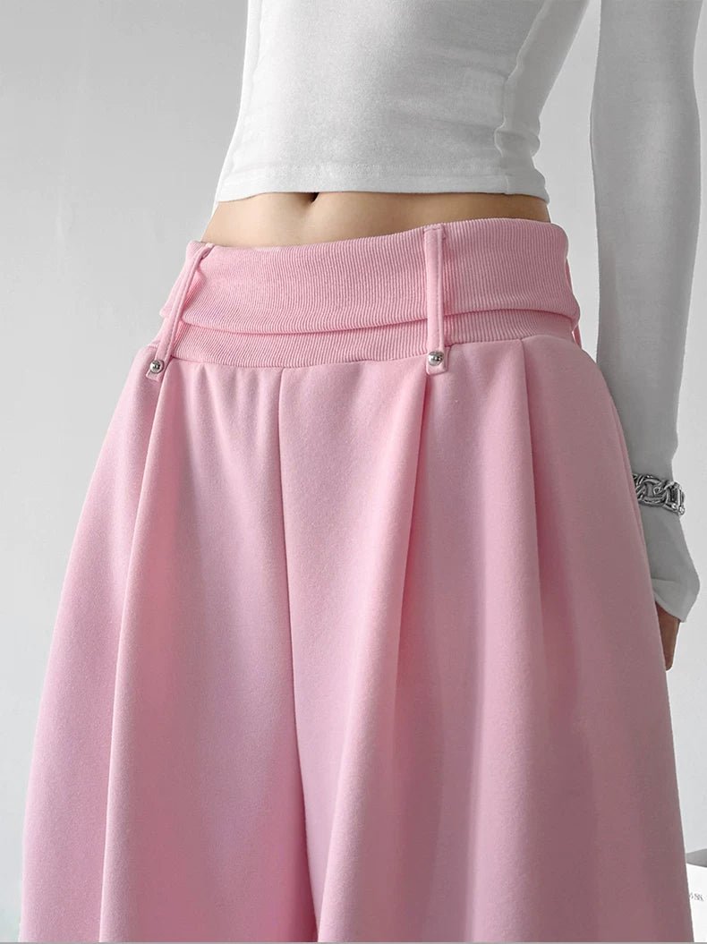 Minimal Wide-Leg Sweatpants - COPPING THREADS - CT ORIGINALS
