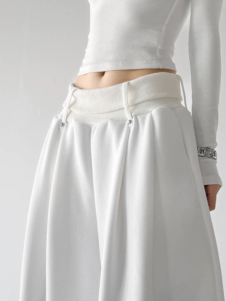 Minimal Wide-Leg Sweatpants - COPPING THREADS - CT ORIGINALS