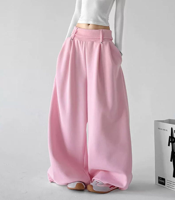 Minimal Wide-Leg Sweatpants - COPPING THREADS - CT ORIGINALS