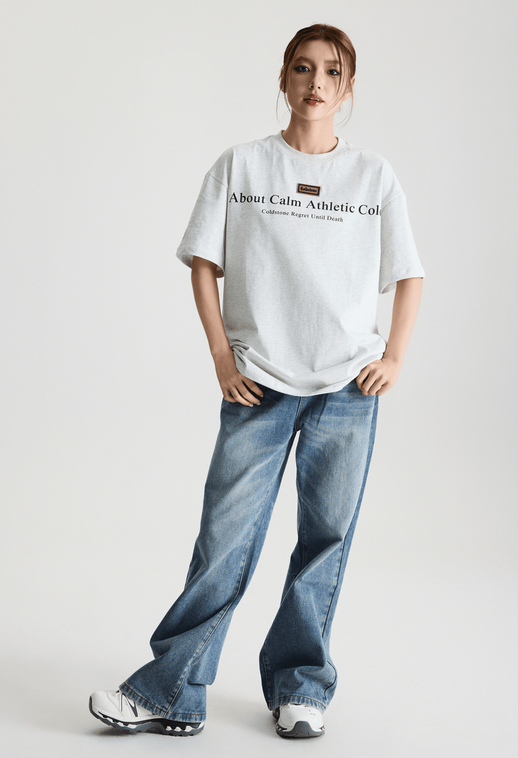 Minimalist Graphic Rubber Patch Tee - COPPING THREADS - Coldstone