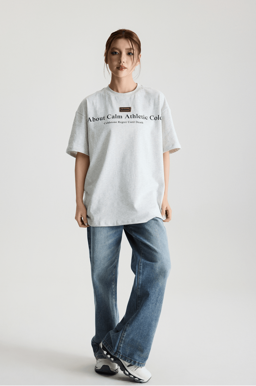 Minimalist Graphic Rubber Patch Tee - COPPING THREADS - Coldstone