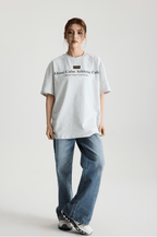 Minimalist Graphic Rubber Patch Tee - COPPING THREADS - Coldstone