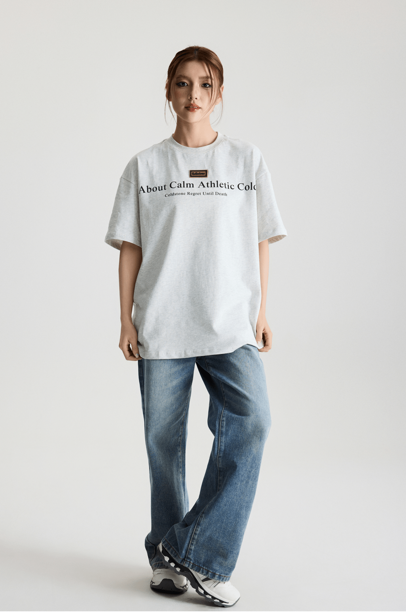 Minimalist Graphic Rubber Patch Tee - COPPING THREADS - Coldstone