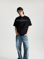 Minimalist Graphic Rubber Patch Tee - COPPING THREADS - Coldstone
