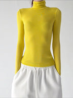 Mock-Neck Long-Sleeve Top - CT5177 - COPPING THREADS - CT ORIGINALS