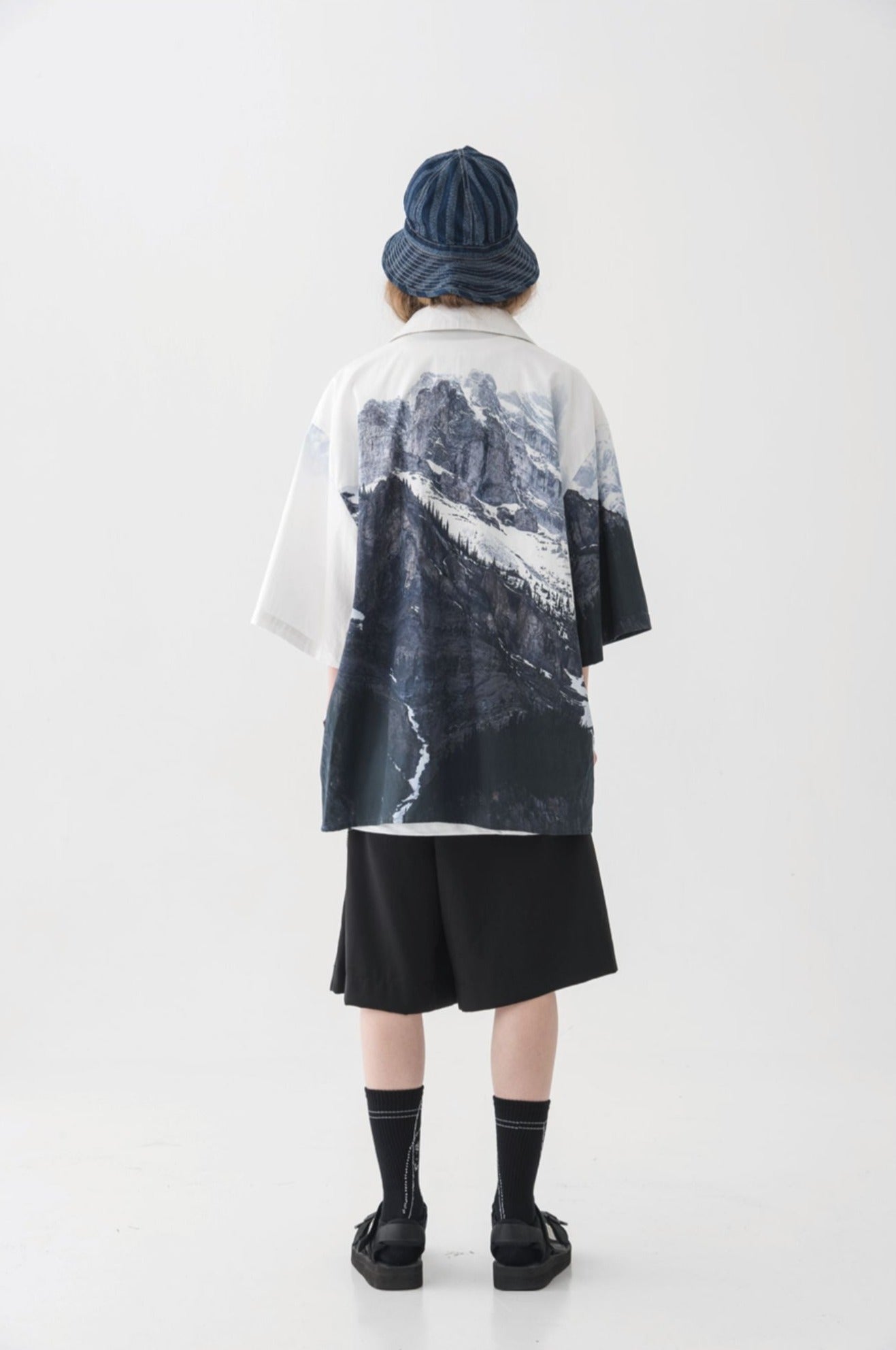 Mountain Hawaiian Shirt - COPPING THREADS - Harsh and Cruel