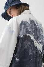 Mountain Hawaiian Shirt - COPPING THREADS - Harsh and Cruel