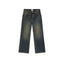 Mud-Wash Flared Jeans - COPPING THREADS - IDLT