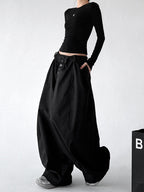 Multi-Button Balloon Pants - CT6264 - COPPING THREADS - CT ORIGINALS