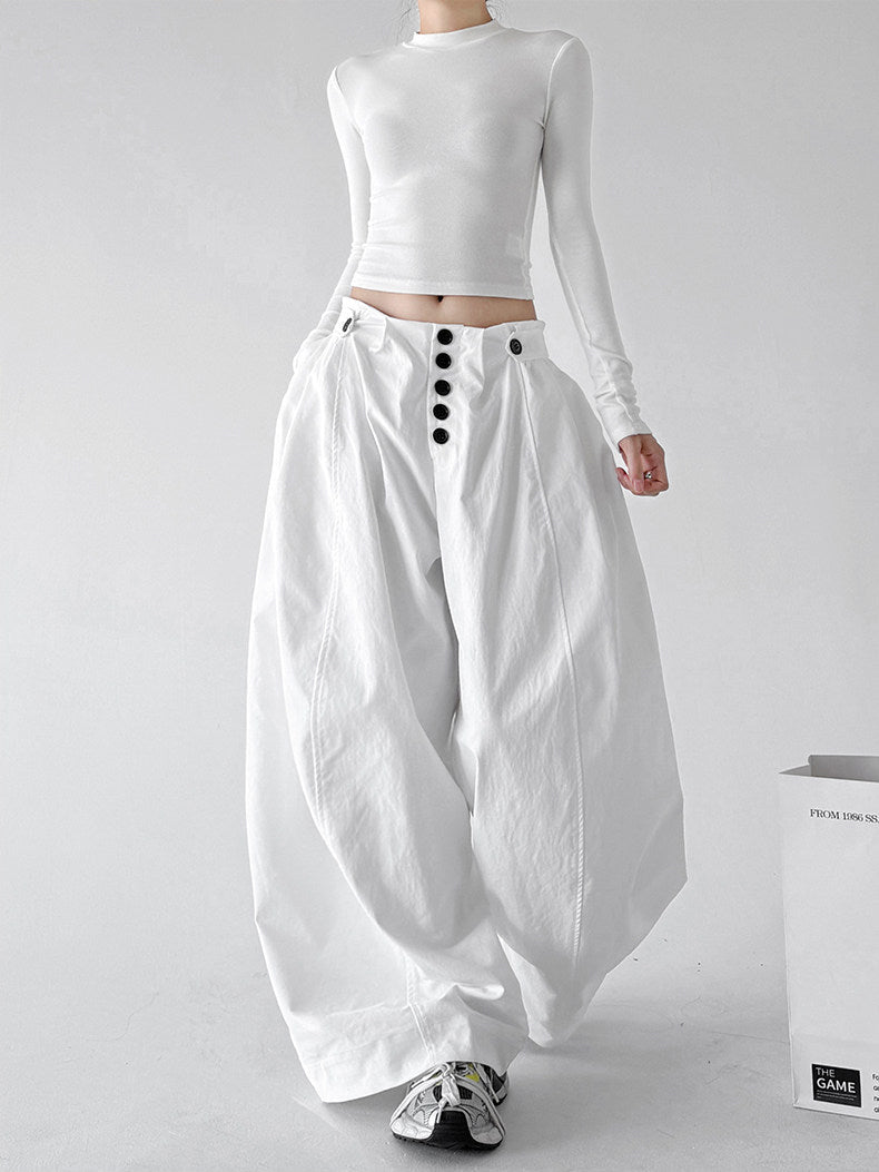 Multi-Button Balloon Pants - CT6264 - COPPING THREADS - CT ORIGINALS