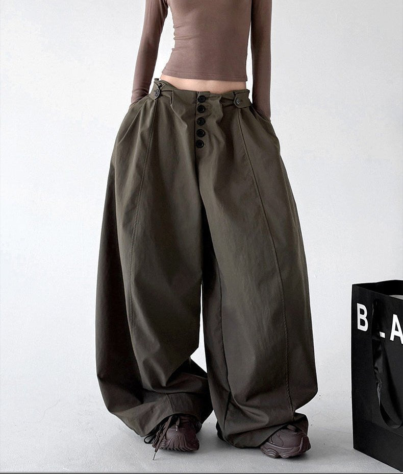 Multi-Button Balloon Pants - CT6264 - COPPING THREADS - CT ORIGINALS Main image