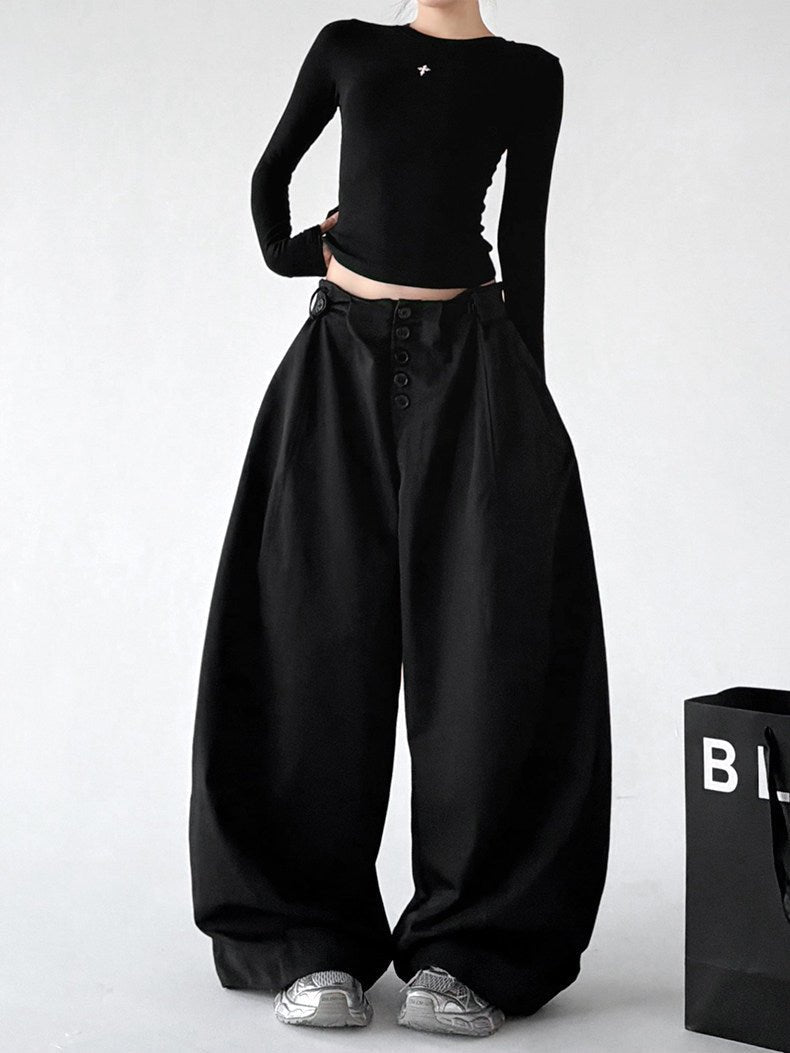 Multi-Button Balloon Pants - CT6264 - COPPING THREADS - CT ORIGINALS