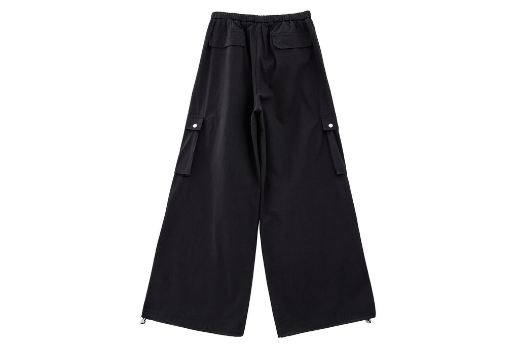 Multi - Pocket Crinkled Cargo Pants - COPPING THREADS - CHICISLAND