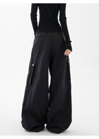 Multi - Pocket Crinkled Cargo Pants - COPPING THREADS - CHICISLAND