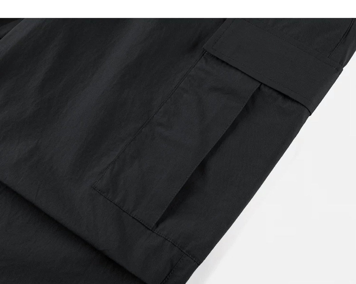 Multi-Pocket Parachute Pants - COPPING THREADS - IDLT
