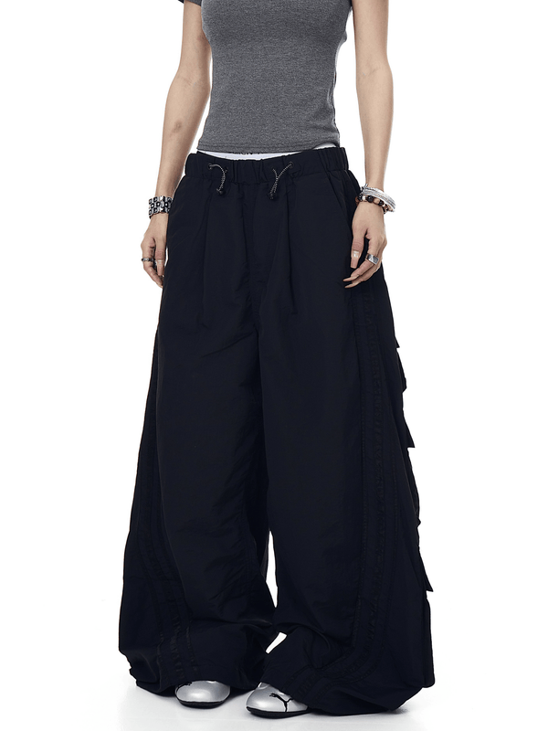 Multi - Pocket Tactical Wide - Leg Paratrooper Pants - COPPING THREADS - CT Select