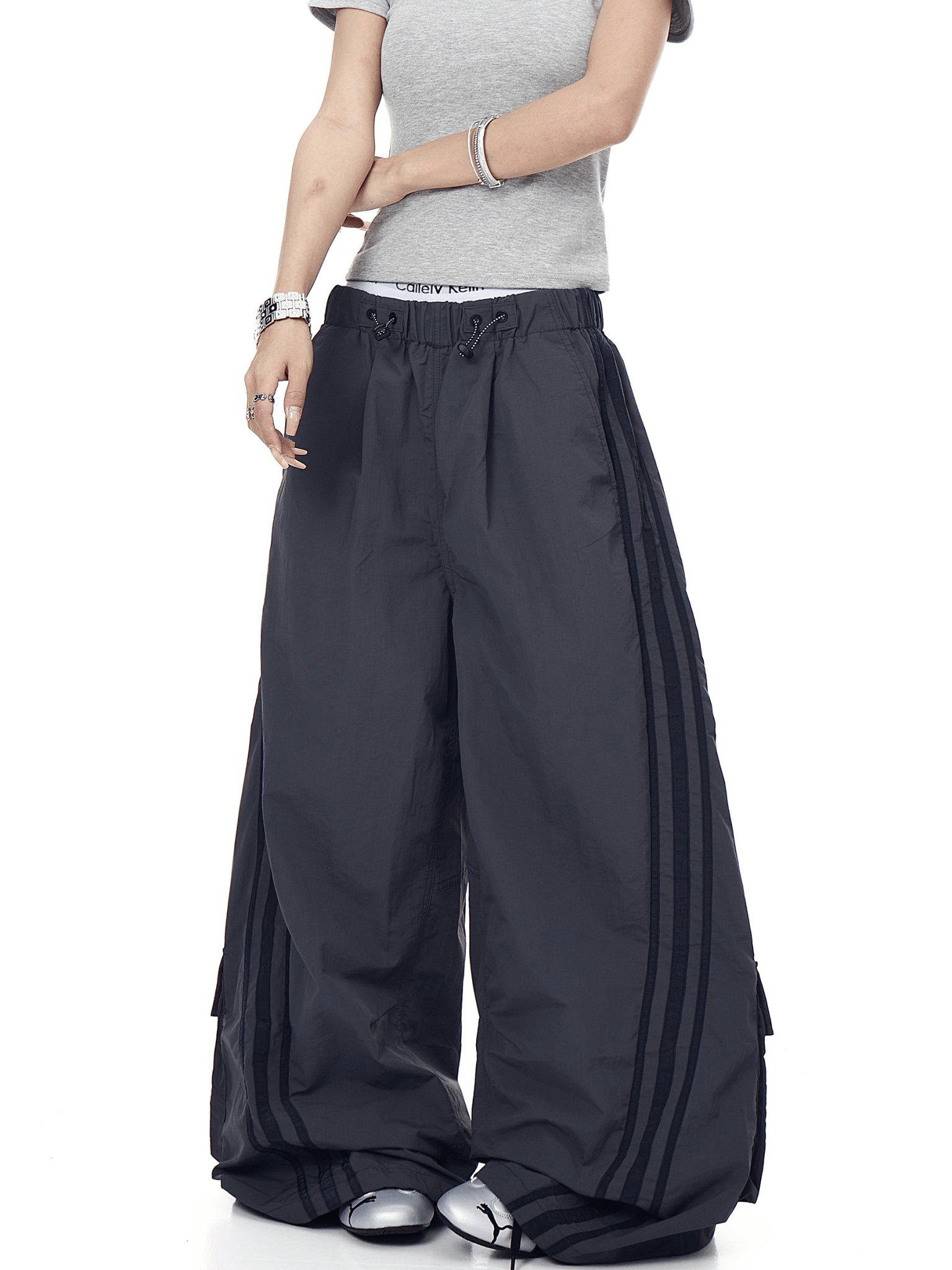 Multi - Pocket Tactical Wide - Leg Paratrooper Pants - COPPING THREADS - CT Select