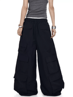 Multi - Pocket Tactical Wide - Leg Paratrooper Pants - COPPING THREADS - CT Select