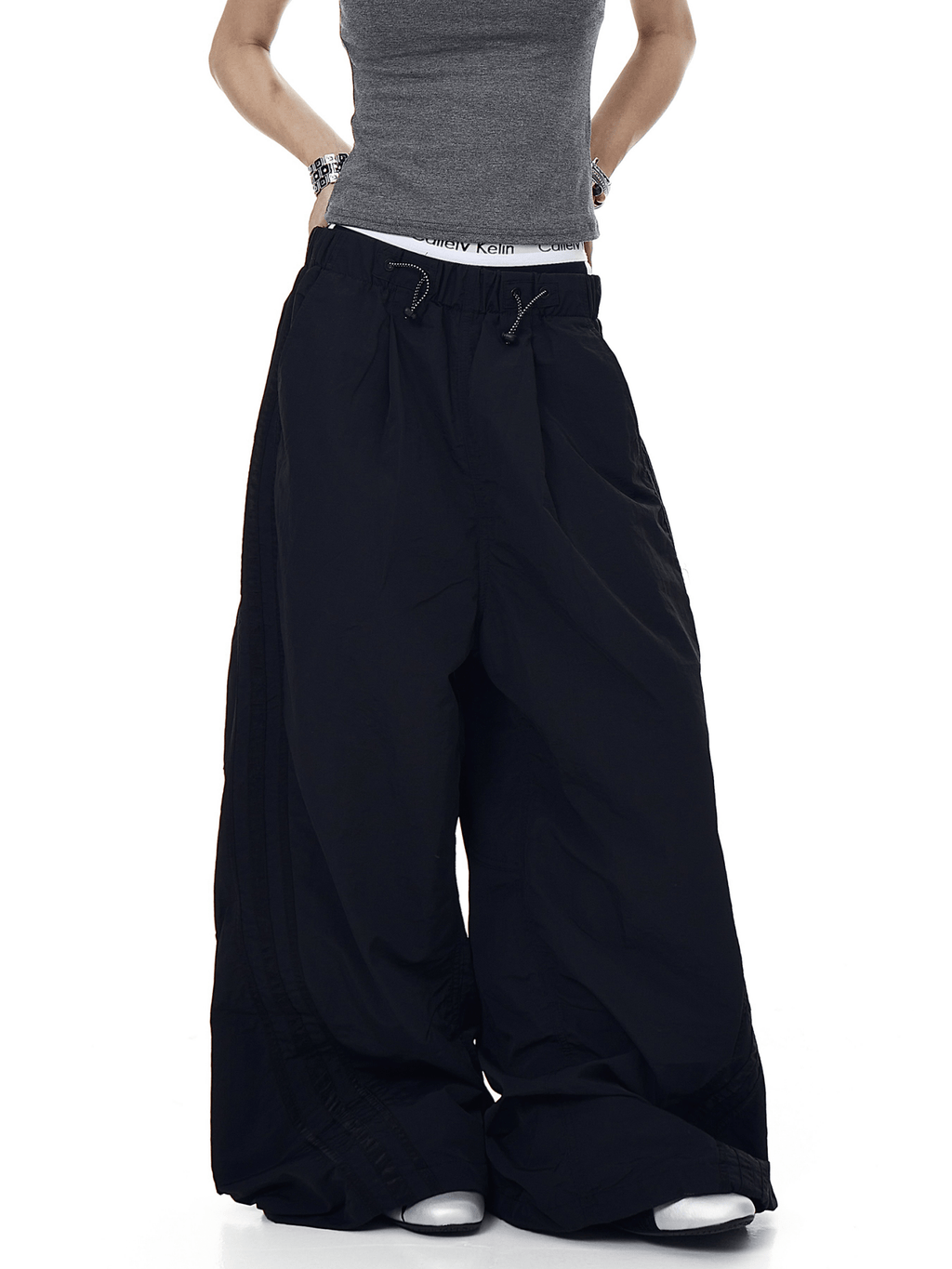 Multi - Pocket Tactical Wide - Leg Paratrooper Pants - COPPING THREADS - CT Select