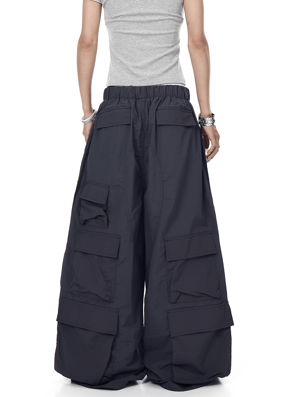 Multi - Pocket Tactical Wide - Leg Paratrooper Pants - COPPING THREADS - CT Select