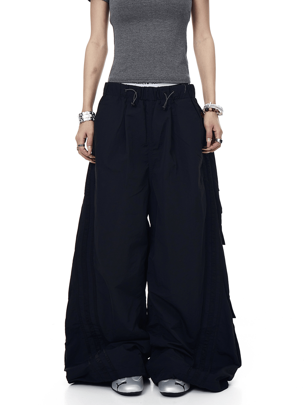 Multi - Pocket Tactical Wide - Leg Paratrooper Pants - COPPING THREADS - CT Select