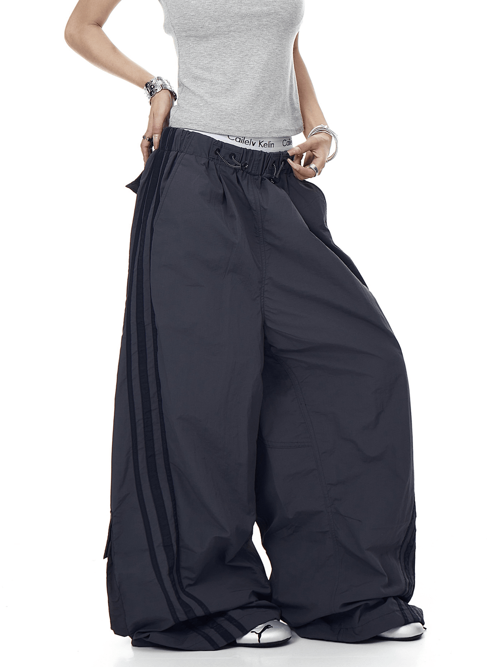 Multi - Pocket Tactical Wide - Leg Paratrooper Pants - COPPING THREADS - CT Select