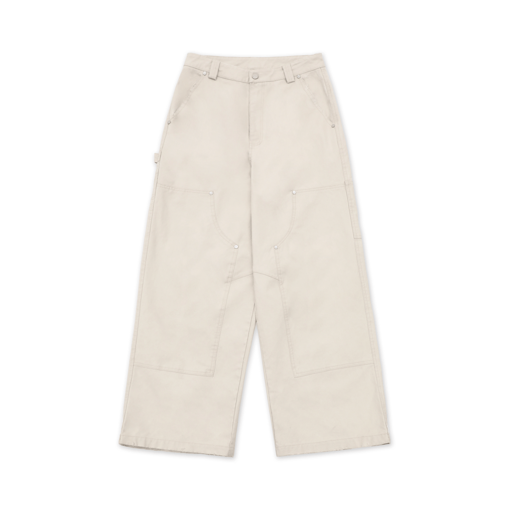 Multi - Pocket Wide - Leg Cargo Pants - COPPING THREADS - MOROMORO