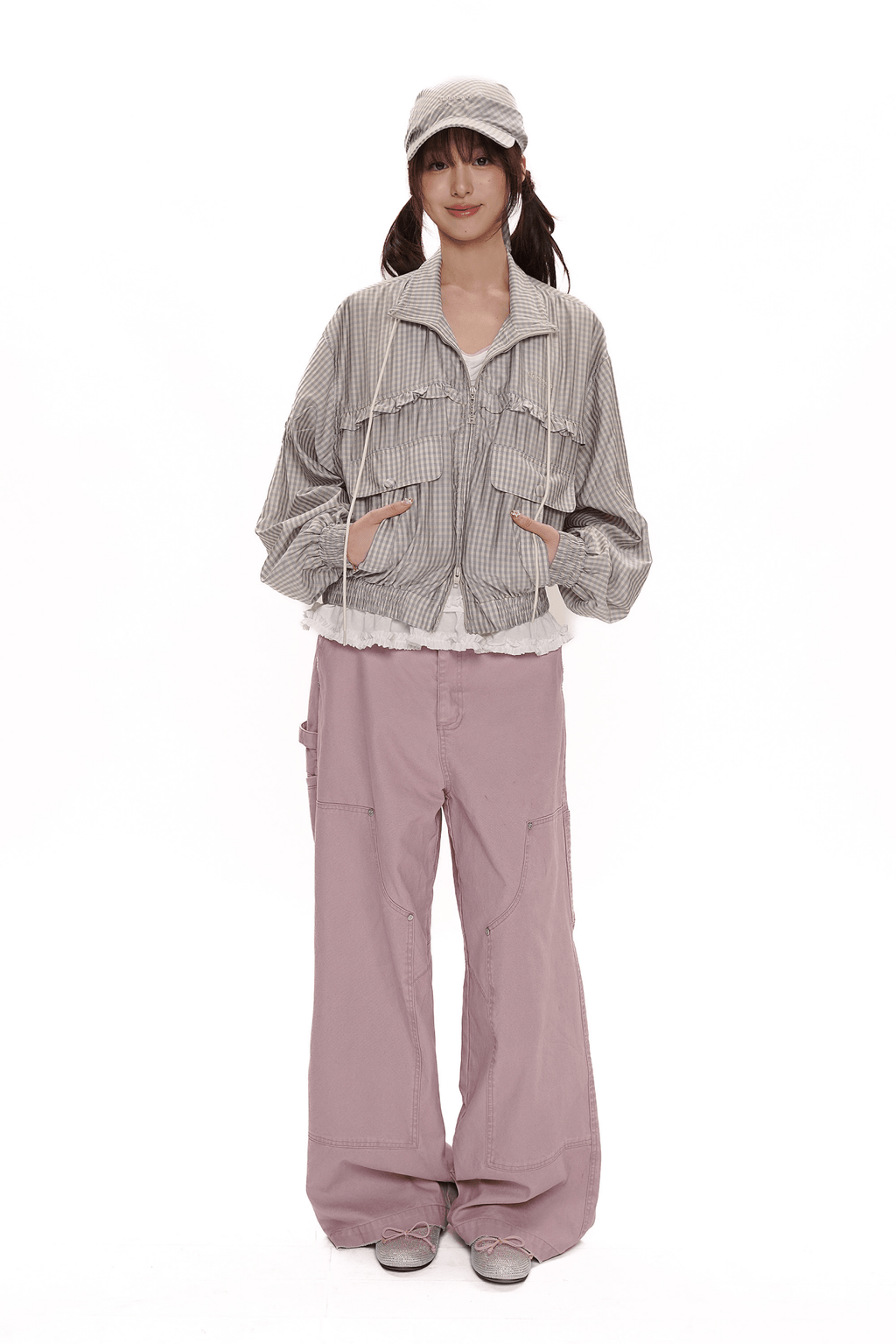 Multi - Pocket Wide - Leg Cargo Pants - COPPING THREADS - MOROMORO