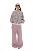 Multi - Pocket Wide - Leg Cargo Pants - COPPING THREADS - MOROMORO