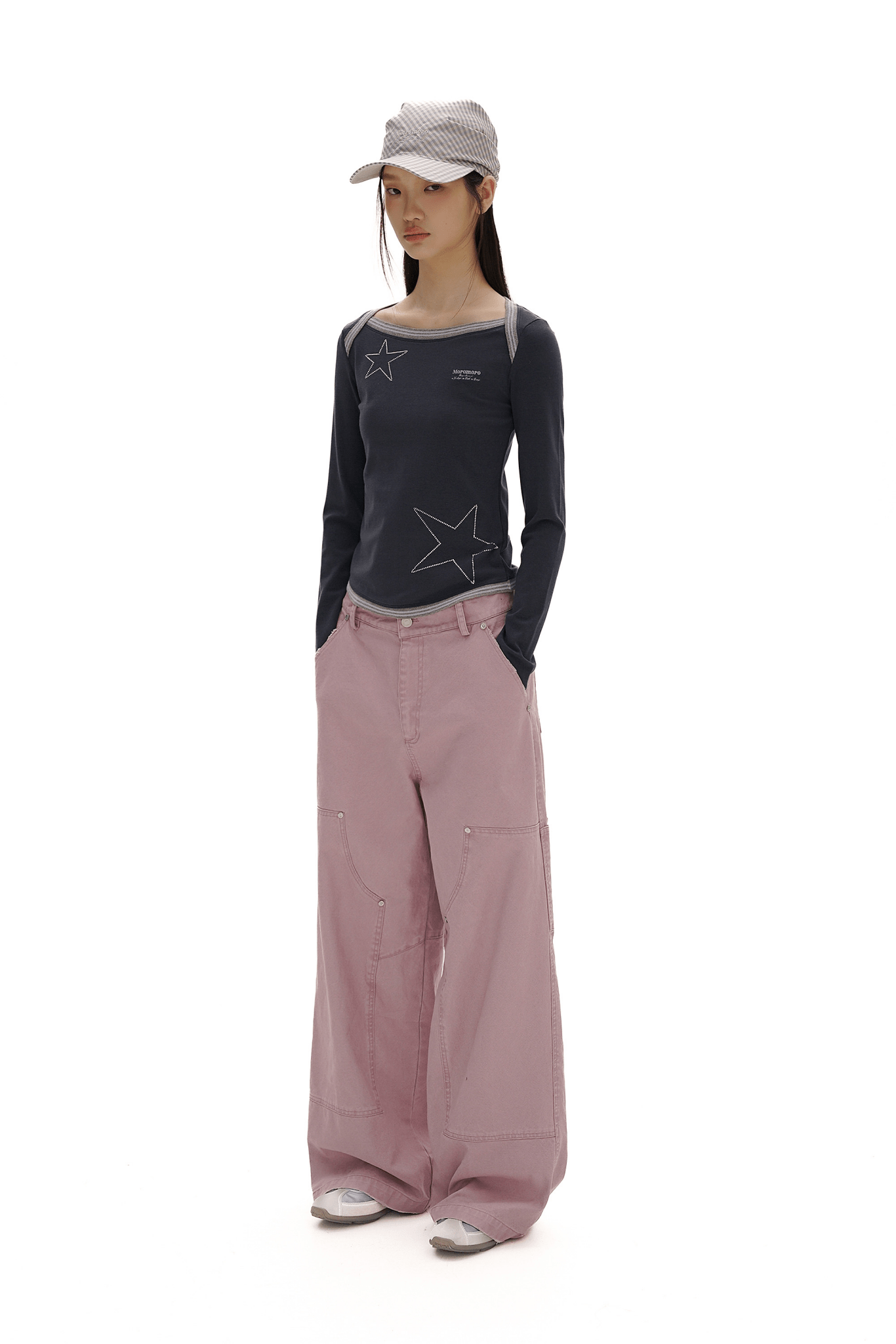 Multi - Pocket Wide - Leg Cargo Pants - COPPING THREADS - MOROMORO