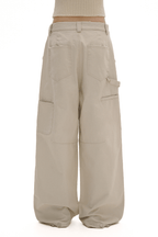 Multi - Pocket Wide - Leg Cargo Pants - COPPING THREADS - MOROMORO