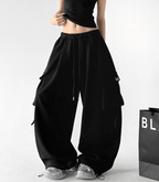 Multi - Pocket Wide - Leg Cargo Sweatpants - CT6201 - COPPING THREADS - CT Select