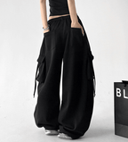 Multi - Pocket Wide - Leg Cargo Sweatpants - CT6201 - COPPING THREADS - CT Select