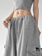 Multi - Pocket Wide - Leg Cargo Sweatpants - CT6201 - COPPING THREADS - CT Select