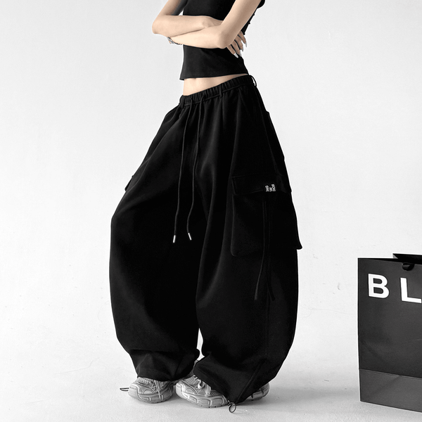 Multi - Pocket Wide - Leg Cargo Sweatpants - CT6201 - COPPING THREADS - CT Select