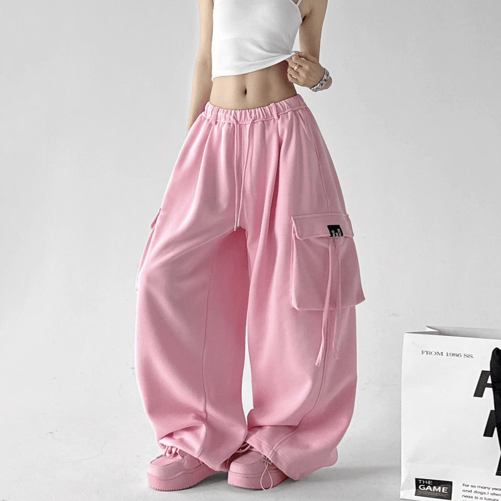 Multi - Pocket Wide - Leg Cargo Sweatpants - CT6201 - COPPING THREADS - CT Select