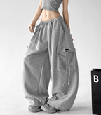 Multi - Pocket Wide - Leg Cargo Sweatpants - CT6201 - COPPING THREADS - CT Select