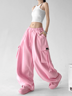 Multi - Pocket Wide - Leg Cargo Sweatpants - CT6201 - COPPING THREADS - CT Select