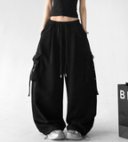Multi - Pocket Wide - Leg Cargo Sweatpants - CT6201 - COPPING THREADS - CT Select
