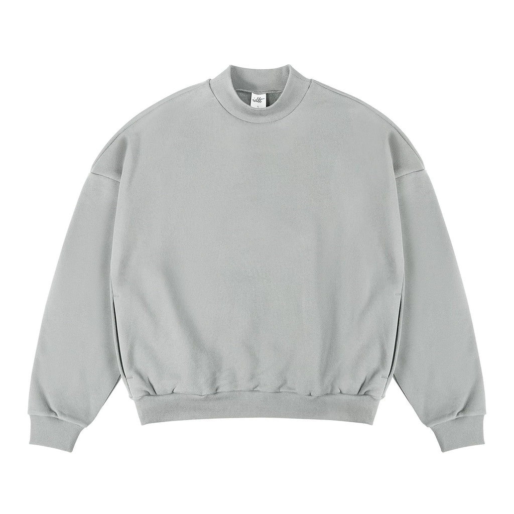 IDLT sweatshirt, light gray front.