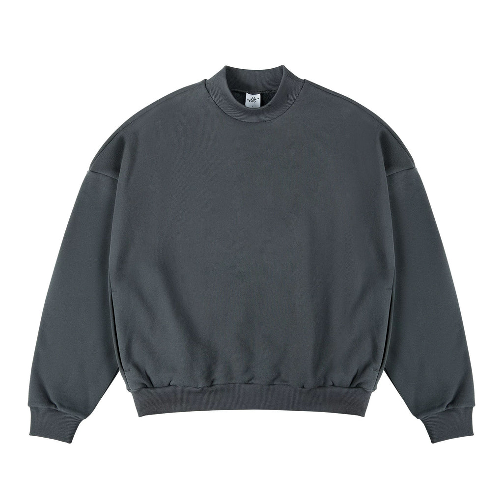 IDLT sweatshirt, dark gray front.